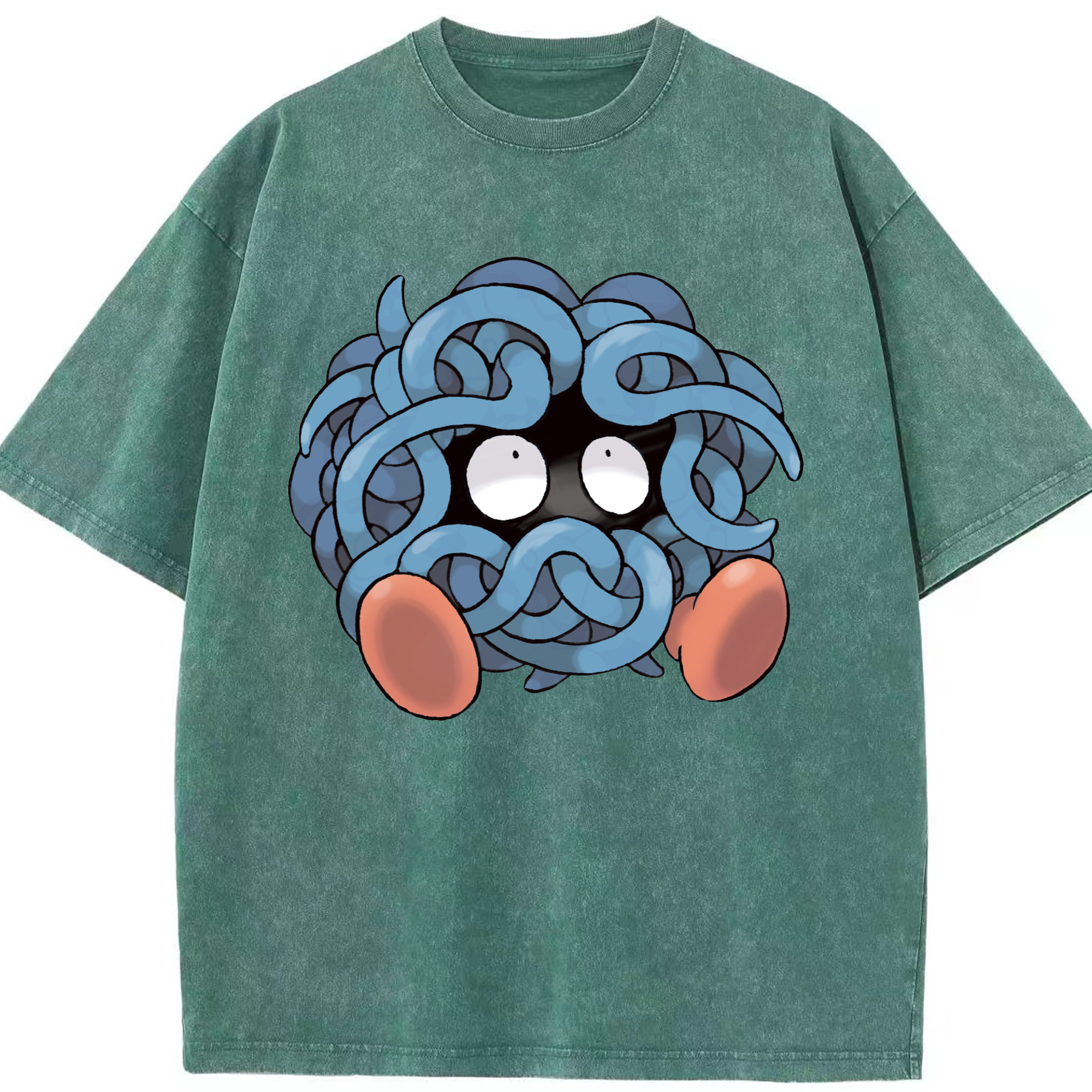 （画像用） ポケットモンスター Pokémon 綿100% ヴィンテージ風 半袖Tシャツ（フロントプリント）